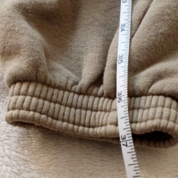 ADIDAS Tan Sweatshirt and Joggers Matching Set MENS MEDIUM